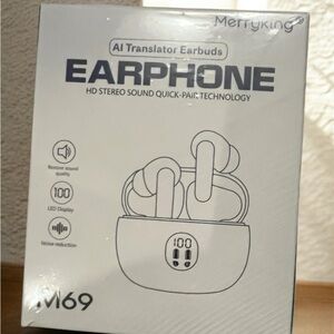 Merryking AI Translator Earbuds